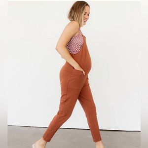 Storq anytime overalls in cinnamon, S